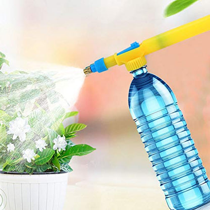 Tiiyee Pressure Sprayer Top, Mini Portable Handheld Replacement Spray Manual High Pressure Drinks Bottles Air Pump for Home Lawn Garden Gardening Fertilizing Cleaning Flower Mister Watering Outdoor