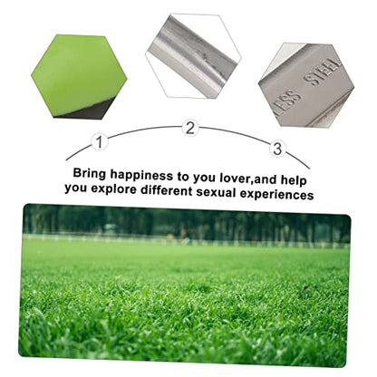 Toyvian L-Shaped Weeder Tool Manual Weed Extractor Stainless Steel