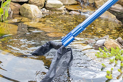 PondH2o Heavy Duty Water Garden Koi Fish Pond Sludge Net Head, 18"
