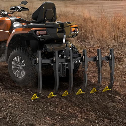 YITAMOTOR 50" Manual Implement Lift 1-Point Lift System for ATV/UTV - style: ATV Implement Lift