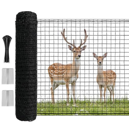 Deer Fence Netting for Garden, 7x50 FT Temporary Fence for Backyard - size: 7x50 FT