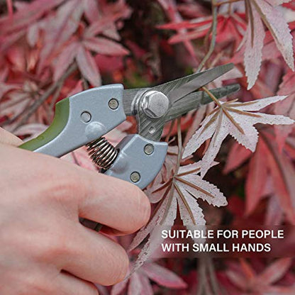 Garden Scissors Hand Pruner Pruning Arranging Flowers, Trimming Plants and Harvesting Herbs, Fruits or Vegetables 7 Inch 6146-13903-01A