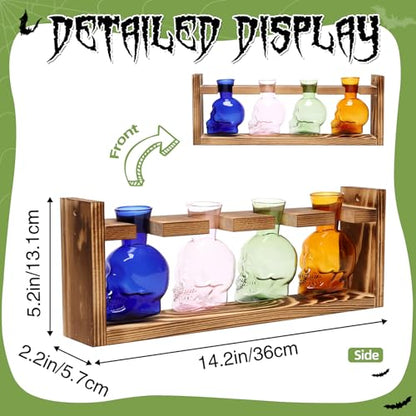 Plant Propagation Stations Halloween Skull Plant Terrarium Kit - color: Color02
