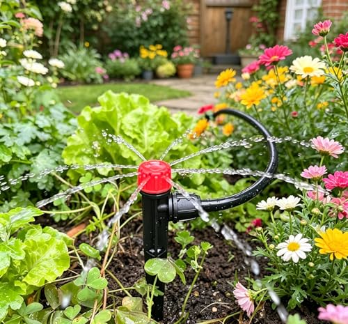 1/4" Drip Irrigation Emitters for Garden Irrigation System,30 Pack - size: 30pcs Irrigation Drippers