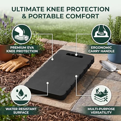 Milltrip Garden Kneeler, Garden Kneeing Pads Kneeling Mat