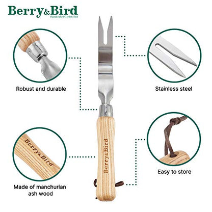 Hand Weeder Tool, 12.1" Stainless Steel Gardening Weed Puller