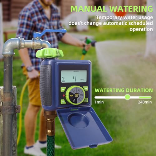 Water Timer Garden Controller Sprinkler Automatic Irrigation - style: 1 outlet