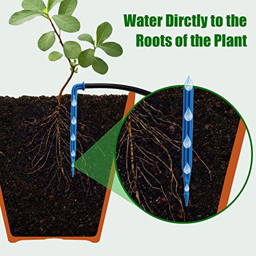 Solar Automatic Drip Irrigation Kit System, JIYANG Solar Powered Auto Easy DIY Watering Device Supported Pots Plants, 12 Timing Modes with Anti-Siphoning Device (Supported 20-30 Pots, 12Timing Modes) - size: 20 Pot-Drip Irrigation