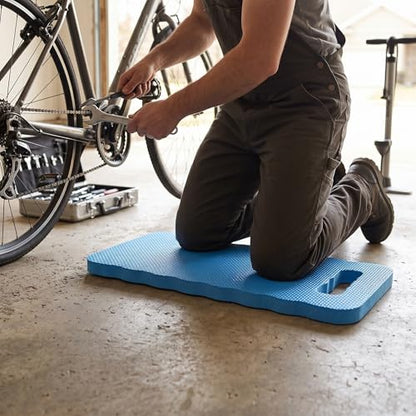 KINJOEK 8 PCS 16x7 Inch Blue Garden Kneeling Pad, 20 mm Thick Foam Kneeling Pad, Foam Garden Knee Pads for Gardening Repair Work Praying Exercise - color: Blue