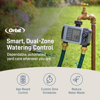 Orbit B-hyve XD 2-Port Smart Hose Watering Timer with Wi-Fi Hub - 24637 - size: 2-Port, style: Smart