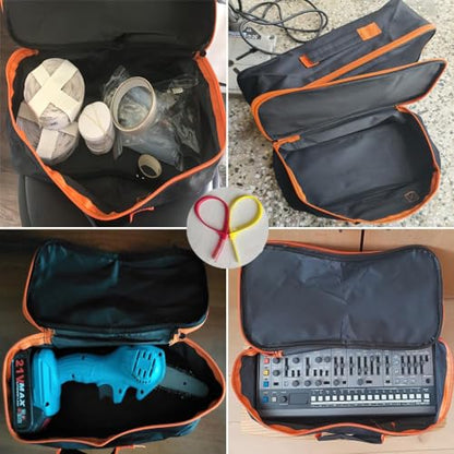Tool Bag, Waterproof Oxford Bag, Multiple Purpose-Tool Organizers and Storage, Small Metal Tools Bags (Small Portable Zipper Tool Pouch) - size: 12 inch-1pcs