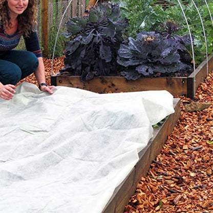 Plant Covers, 8Ft x 24Ft Reusable Floating Row Cover, 1oz Freeze Protection Plant Blankets for Cold Weather, Garden Winterize Cover for Winter Frost Protection, Thickened 1 oz Garden Quilt Cover - size: 8ftx24ft