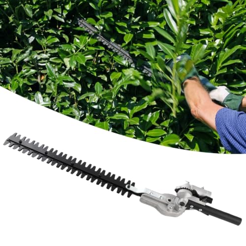 Yctze Hedge Trimmer Head 26mm Shaft, Double Blade 16.3in