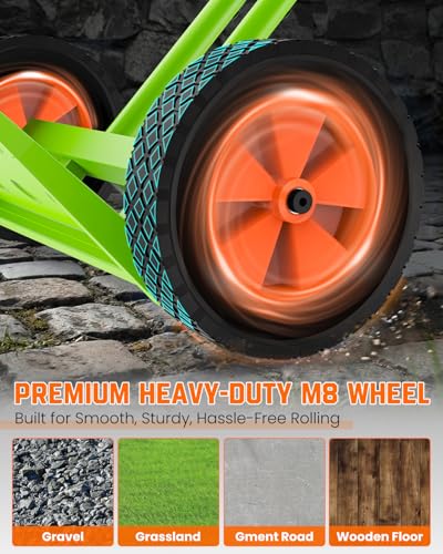 Plant Caddy with Wheels, 176 Lbs Heavy Duty Plant Dolly Cart - color: Green
