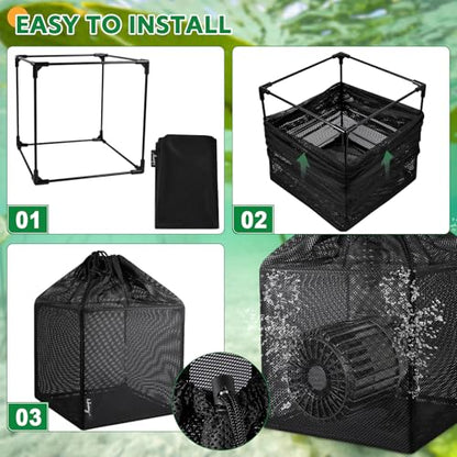 Pond Filter Bag, Pump Barrier Bag - size: 10 inch