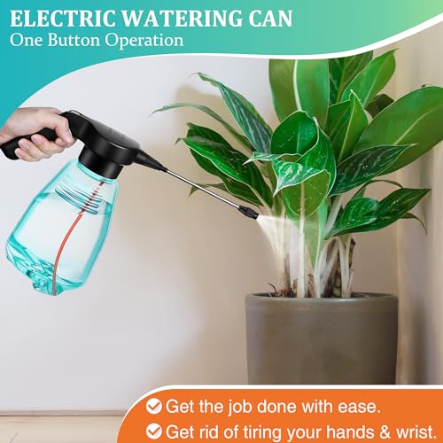 0.5 Gallon Electric Spray Bottle Plant Mister Green Style - style: Green Style