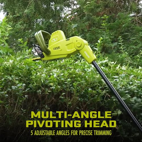 Sun Joe Corded Convertible Pole Hedge Trimmer with Dual Blade, SJH904E