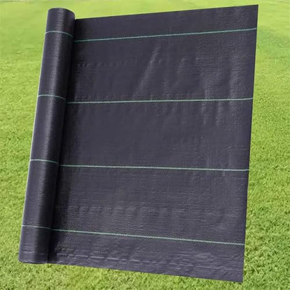 Weed Barrier Fabric Planting Cover - 4 x 250 FT Heavy Duty Landscape Fabric Ground Cover Block for Outdoor Planting - size: 4 x 250 FT