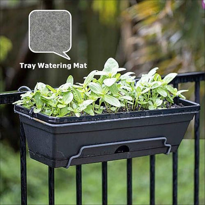 8 Pcs 12-Cell Replacement Capillary Mats for Seed Starting - size: 8 Pcs 12-Cell