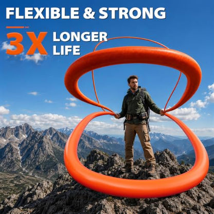 SPECILITE Heavy Duty Garden Hose 200ft x 5/8" for Hot Cold Water - size: 200FT
