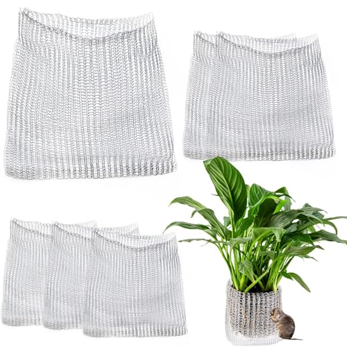 6Pcs 1/3/5 Gallon Root Guard Gopher Proof Wire Baskets for Root Protection - size: 1 Gallon 3 Gallon 5 Gallon
