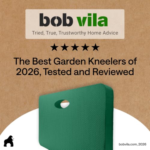 GORILLA GRIP® Extra Thick Foam Kneeling Pad for Gardening, 17.5x11 Grass - color: Grass
