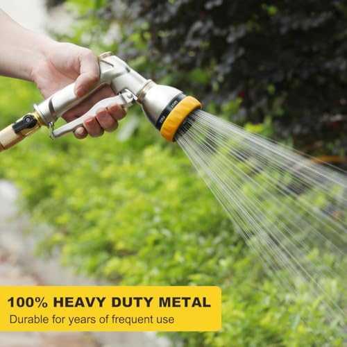 FANHAO Metal Garden Hose N2311231 Adjustable Spray Patterns