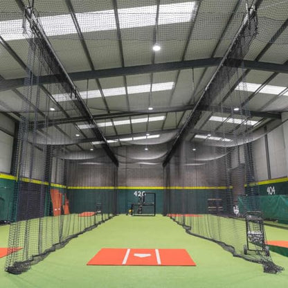 Baseball Backstop Nets | Professional Grade Sports Netting Available in 82 Sizes - 100% Weatherproof with Overlocked Edges - size: 10' x 16'