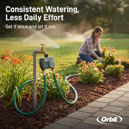 Orbit Programmable Digital Hose Watering Timer, 2 Outlet - 58910 - size: 2 Outlet