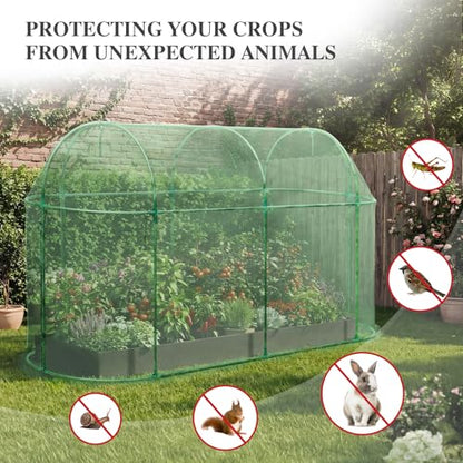 BPS Crop Cages for Garden Plant - size: 10'x3.3'x5'