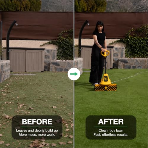Roll & Comb 131E Artificial Grass Sweeper, Corded Electric