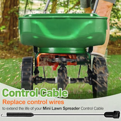 Control Cable Compatible with Scotts Turf EdgeGuard Mini Spreader - size: Mini