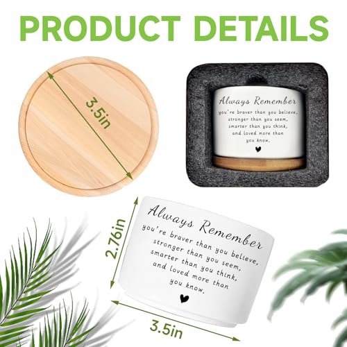 Inspirational Gifts for Women, Succulent Plant Pot (Plants Not Included) - style: Always remember