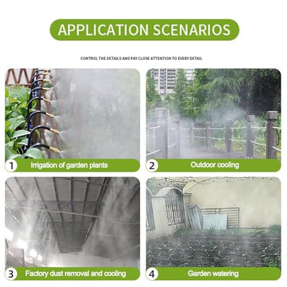360° Adjustable Drip Irrigation System for Garden,Automatic Watering System - size: 82 FT