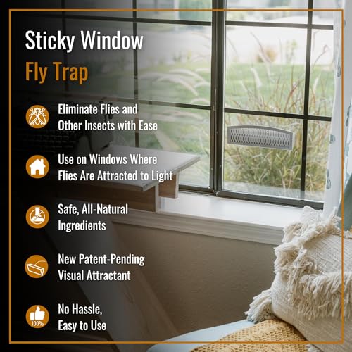 Dr. Killigan's Sticky Window Fly Traps Indoor