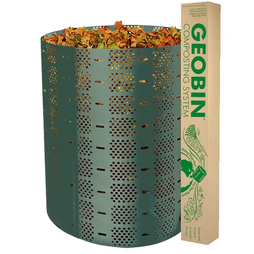 Compost Bin by GEOBIN - 246 Gallon, Expandable, Easy Assembly, Made in The USA (Green) - color: Green