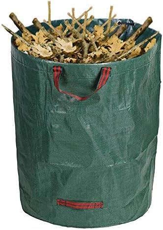 Reusable Garden Waste Bags - Heavy-Duty Stand-Up Garden Waste Bags for Lawns and Camping Yards to Collect Leaves and Weeds