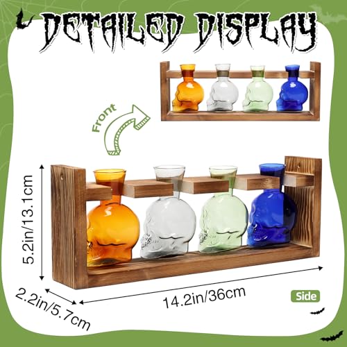 Plant Propagation Stations Halloween Skull Plant Terrarium Kit - color: Color011