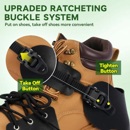 HFH Heavy Duty Lawn Aerator Shoes with Upgraded Ratcheting Buckles