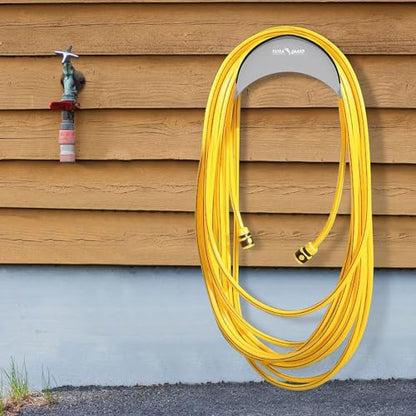 FLORA GUARD 2 Pack Garden Hose Holder, Heavy Duty Hose Hanger - color: 2Pack Gray
