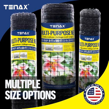 Tenax 2A230111 Multipurpose Net 4'x100' - size: 4' x 100'