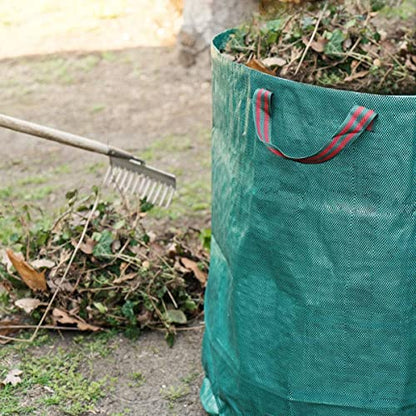 Reusable Garden Waste Bags - Heavy-Duty Stand-Up Garden Waste Bags for Lawns and Camping Yards to Collect Leaves and Weeds
