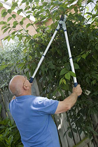 Spear & Jackson 8090RS Razorsharp Telescopic Ratchet Bypass Loppers - style: Telescopic Ratchet Bypass Lopper