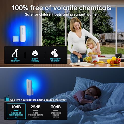 BURLAN Fruit Fly Traps Indoor for Home: Plug in Mosquito Bug Zapper - color: 2PC-White