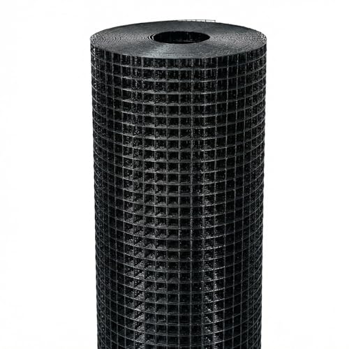 Black Hardware Cloth 1/2 in. x 4 ft. x 50 ft. 19-Gauge - size: 1/2'' x 48'' x 50'