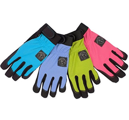 Womanswork Digger Gardening Gloves, Periwinkle, Medium - color: Purple, size: Medium