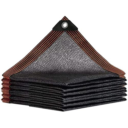 Shade Cloth for Plants Greenhouse, 40-50% Sunblock Shade Sails -for Outdoor Garden Pergola Patio Lawn Plant, Easier to Hang Sun Neting Cover for Kennel Chicken Coop - size: 8'x12'