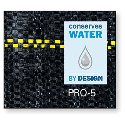 Dewitt 3 x 250 Feet Commercial and Home Garden Landscape Weed Block Barrier, Ideal as Fabric for Yards, Grounding Sheets, Fake Rock, or Floor Mat - size: 2 Pack, style: 3' x 250'