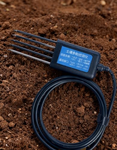 8 in 1 Soil Tester, Nitrogen, Phosphorus, Potassium Npk Tester, Ph, Moisture, Nutrient Conductivity, Ec Meter,High Accuracy Digital Sensitive,Soil Fertility Test