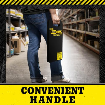 ErgoKneel Kneeling Mat Heavy-Duty Foam Pad for Work, 8" x 16" x 1" Thick - size: Small Handy Mat (8" x 16")